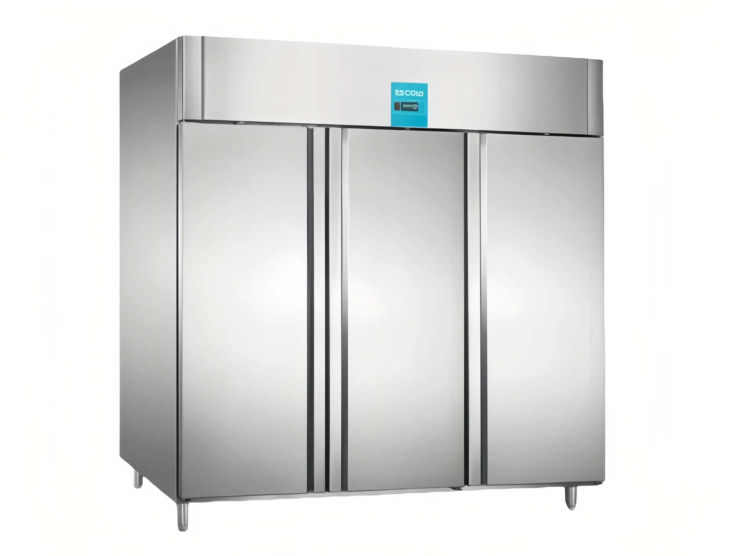 three doors commercial kitchen refrigerator