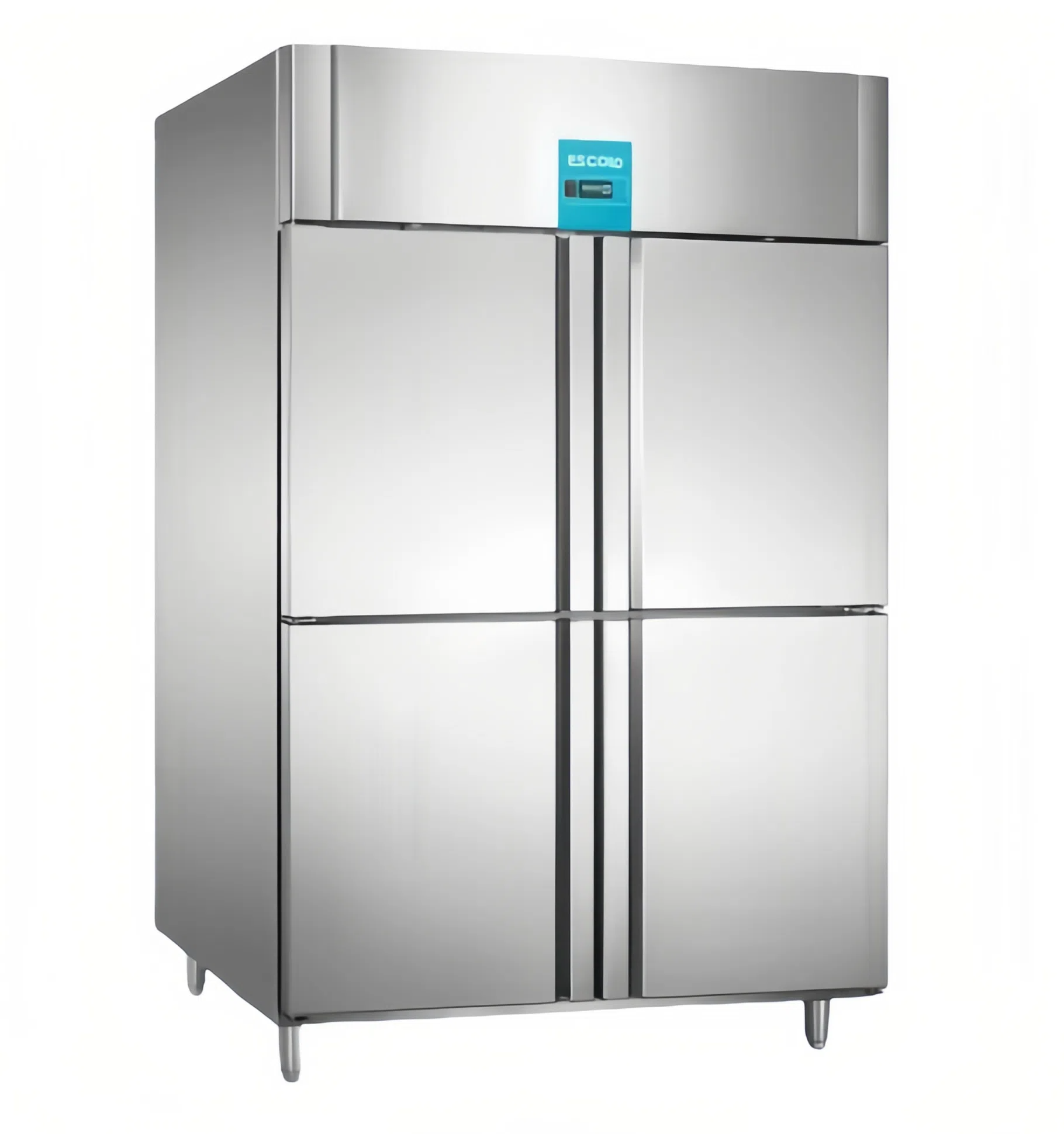 4 doors commercial kitchen refrigerator