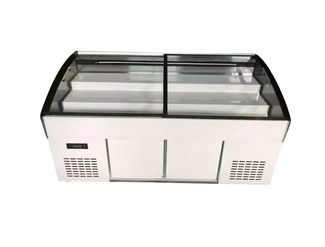 Double temperature ladder refrigerator