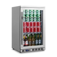 Double door bar refrigerated cabinet