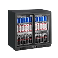 Three-door bar refrigerated cabinet